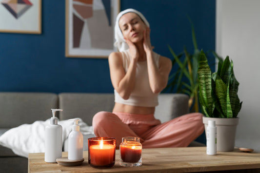 Scented Candles for Stress Relief