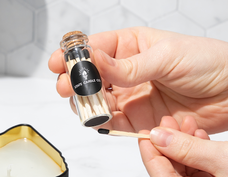 Glass Jar Matches